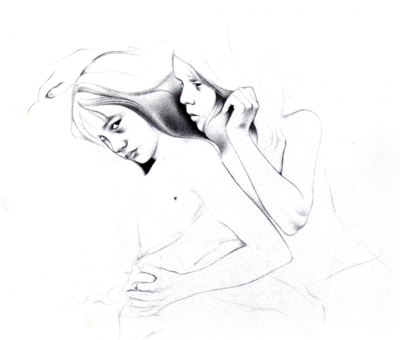 The Sisters pencil 1964