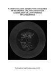 A Record Catalogue
